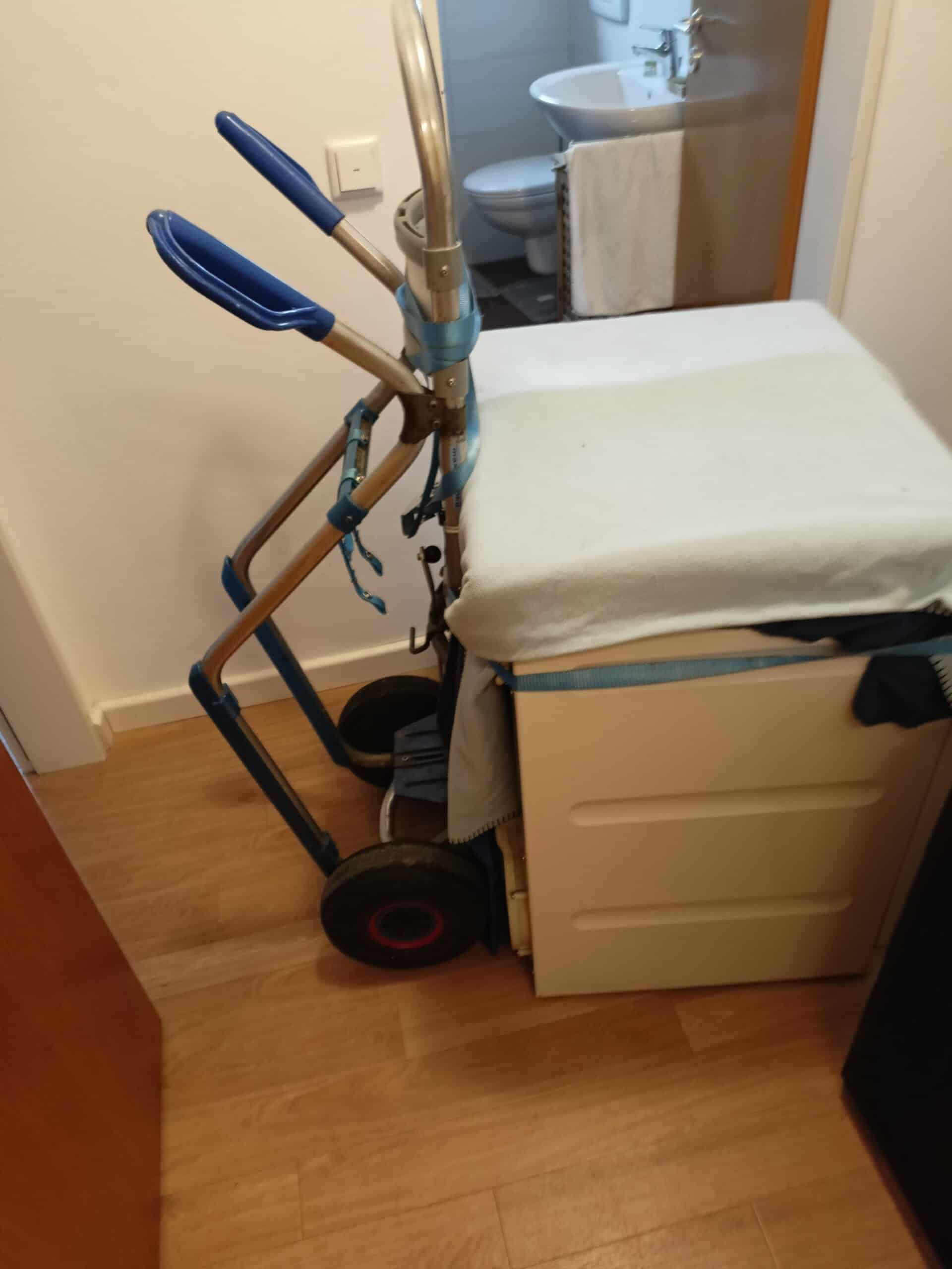 Waschmaschine transportieren
