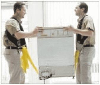 Waschmaschine transportieren