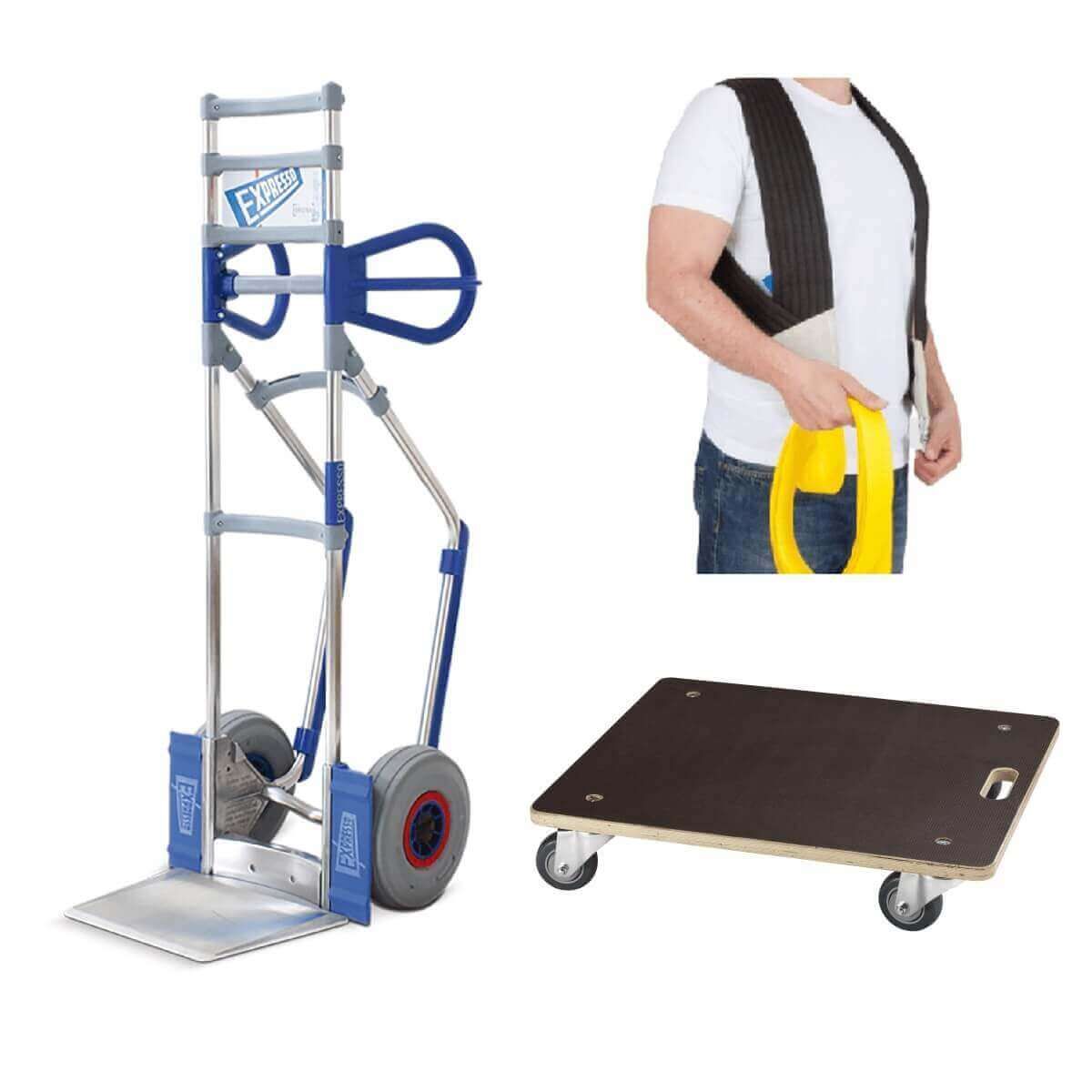 sackkarre mieten.de leichter umziehen mit Treppenkarre Sackkarre Tragegurte und Moebelroller 1200 f81b7dd4